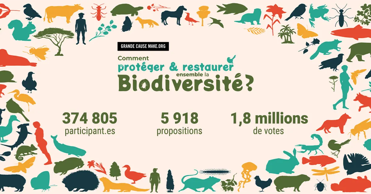 Grande cause pour protéger et restaurer la biodiversité