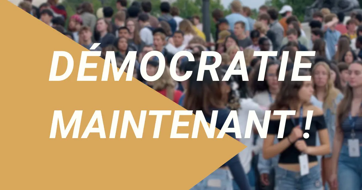 Démocratie Maintenant !