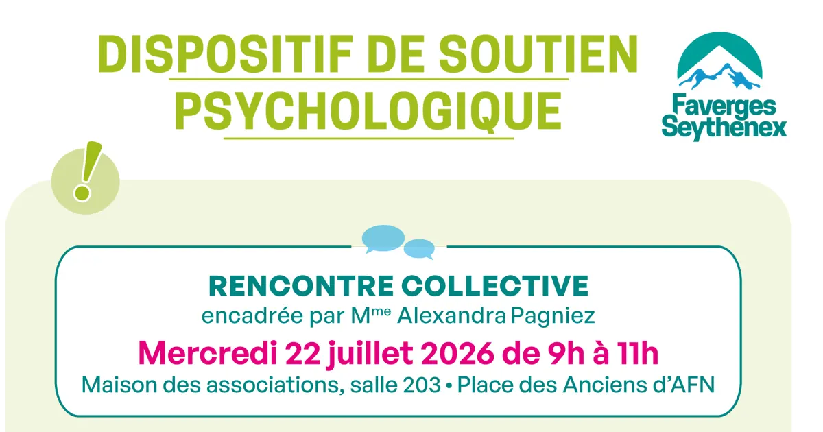 Dispositif de soutien psychologique