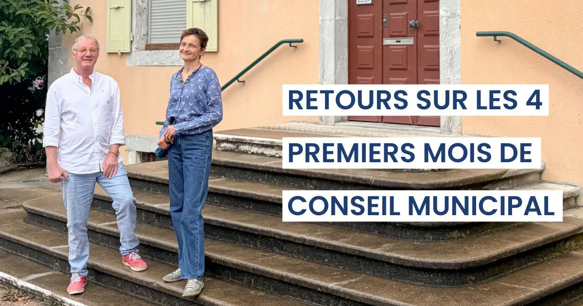 Retours des deux élus de Doussard Collectif sur leurs premiers mois au Conseil Municipal