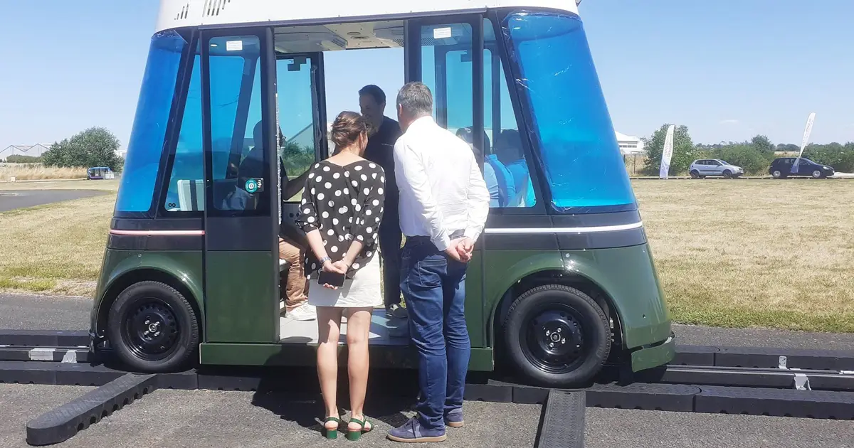 Visite de l'entreprise Urbanloop